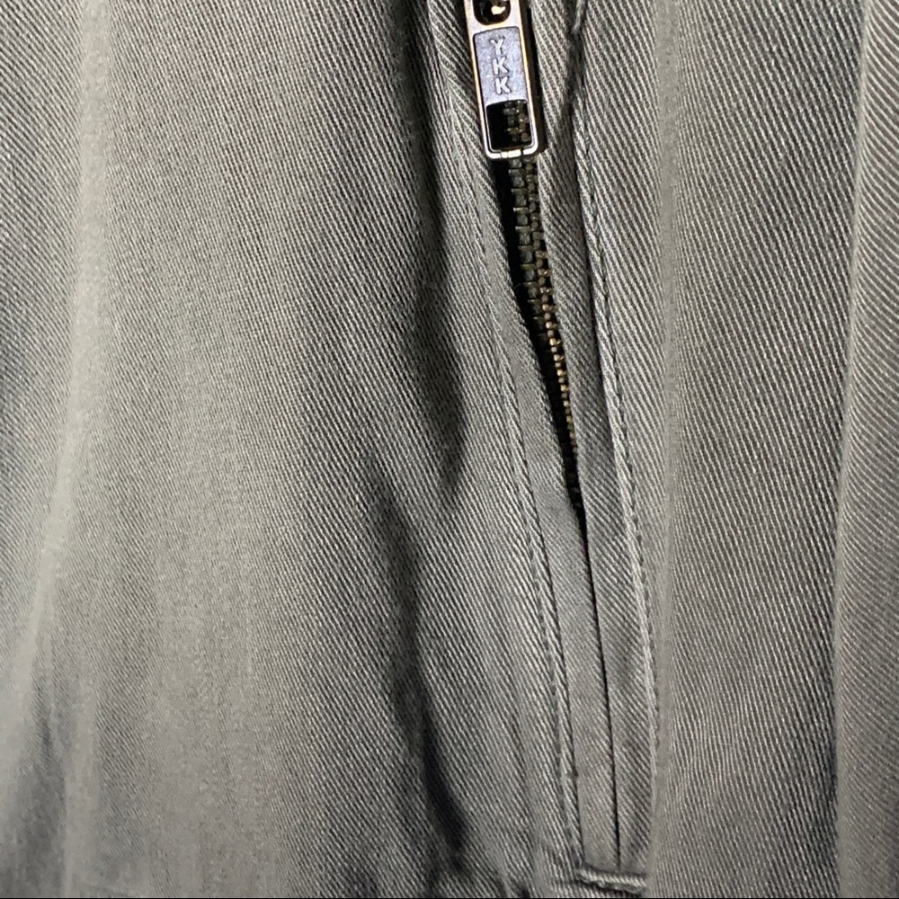 Mossimo- Green Bomber Jacket Size Medium - image 5